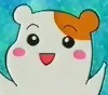 Ebichu : Notre hamster qui adore manger de la glace, & du camembert