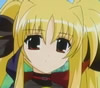 Fate Testarossa : Rivale de Nanoha qui veut elle aussi mettre la main sur les Jewel Seed.